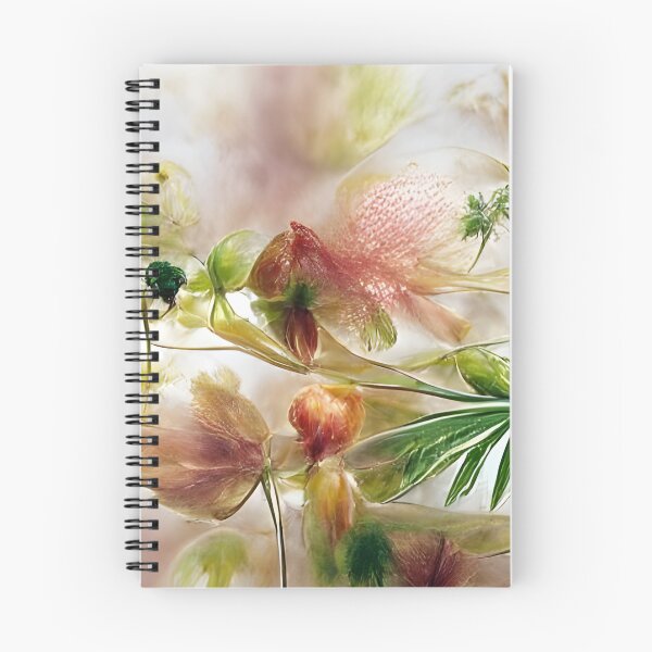 Item preview, Dreamy Botanical Pink and Green AI Art Fantasy designed and sold by Melissa Park.
