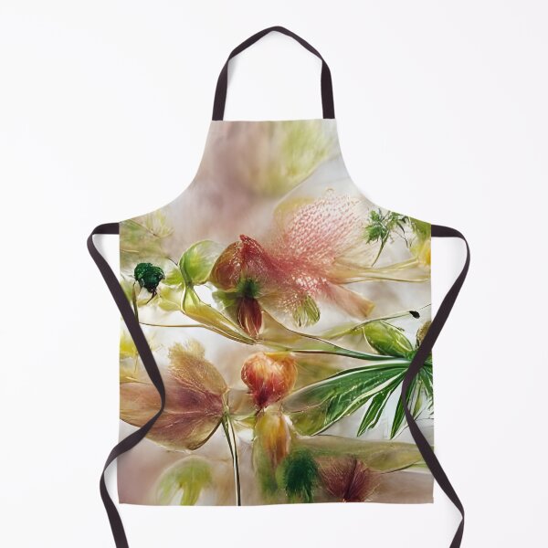 Item preview, Dreamy Botanical Pink and Green AI Art Fantasy designed and sold by Melissa Park.