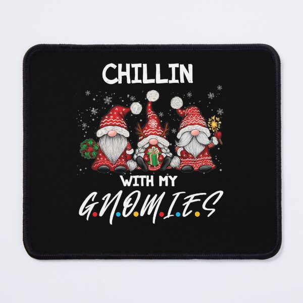 Item preview, Chillin With Gnomies Gnome Christmas Xmas Buffalo Plaid Red T-Shirt designed and sold by CurtisLarson32.