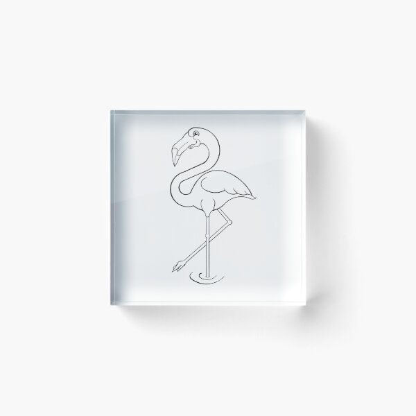 Item preview,  Color Your Own Flamingo designed and sold by GrandpaH.