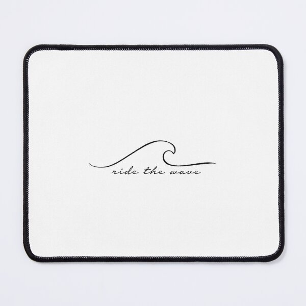 Item preview, Ride the Wave Simple Black Outline designed and sold by sticker-vault.