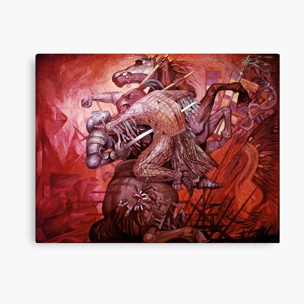 Item preview, The Fusion of Two Cultures, by Jorge Gonazalez Camarena designed and sold by ForgottenGarden.