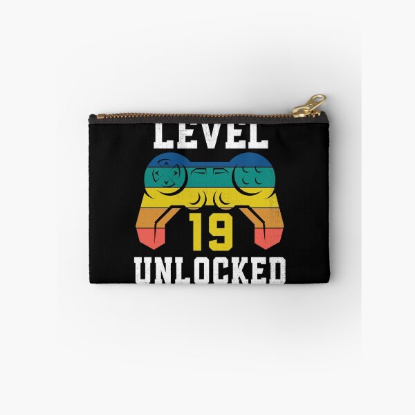 Item preview, Level 19 Unlocked, 19th Gamer Birthday Distressed designed and sold by Fabvity.