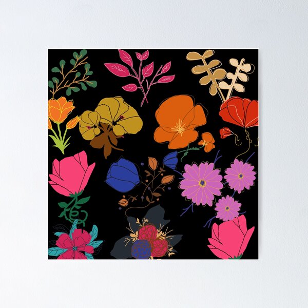 Item preview, leaves and flowers classic design designed and sold by merishop07.
