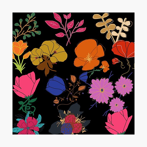 Item preview, leaves and flowers classic design designed and sold by merishop07.