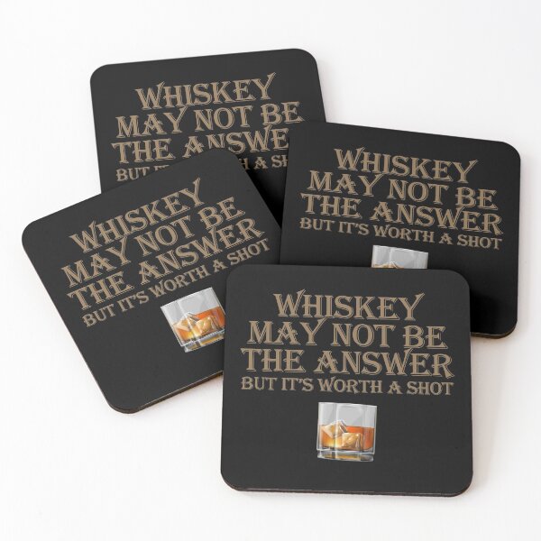 Item preview, Whiskey May Not Be The Answer designed and sold by ToyoTees.