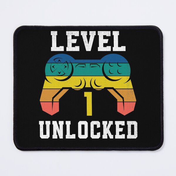 Item preview, Level 1 Unlocked, 1st Gamer Birthday Distressed designed and sold by Fabvity.