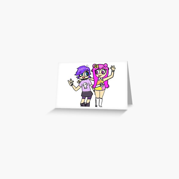 Hi Hi Puffy AmiYumi - hi!hi! puffy amiyumi - AmiYumi Show! Drawstring  Greeting Card for Sale by malongovotic