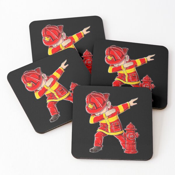 Item preview, Pride Work Dabbing Firefighter Boys Men Dab Dance Funny Firefighting designed and sold by LKTankdesign.