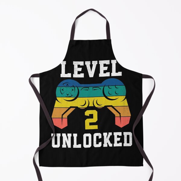 Item preview, Level 2 Unlocked, 2nd Gamer Birthday Distressed designed and sold by Fabvity.