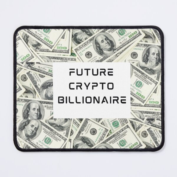 Item preview, Future Crypto Billionaire designed and sold by LisanzioStore.