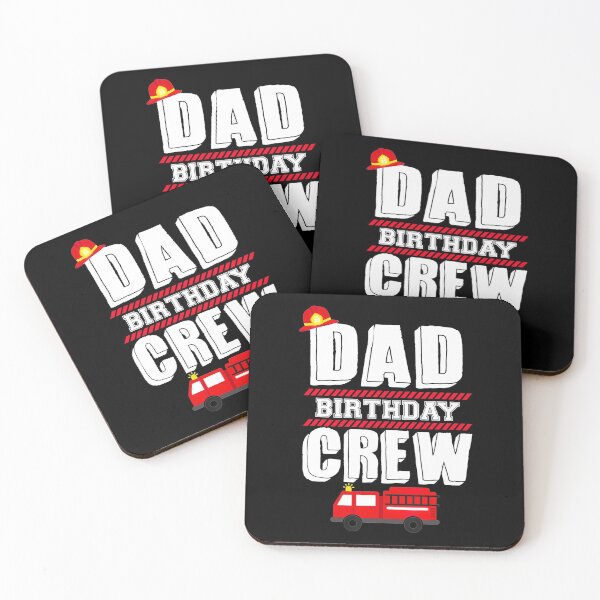 Item preview, Pride Work Dad Birthday Crew Fire Truck Fireman Hosting Party designed and sold by LKTankdesign.