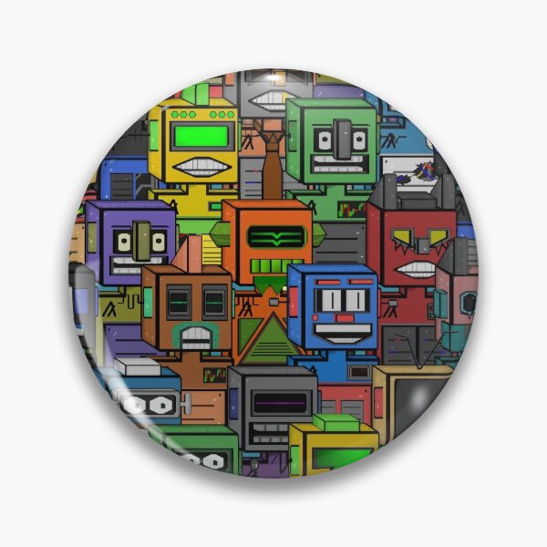 Item preview,  Group of Algobots designed and sold by AlgobotFanClub.