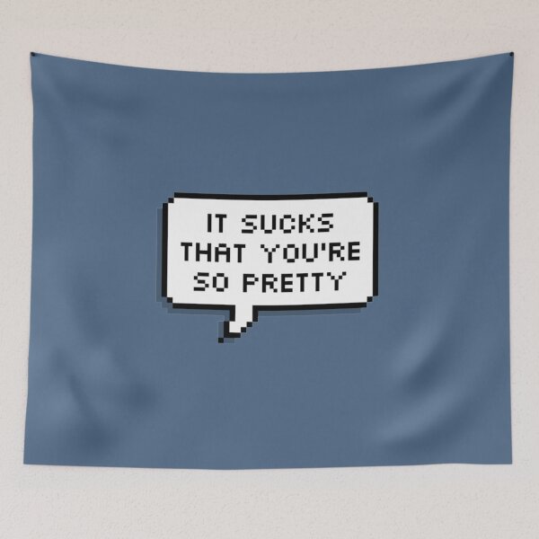 Item preview, So What Lyrics Speech Bubbles  It Sucks That Youre So Pretty    designed and sold by DylanChan6765.