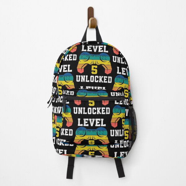 Item preview, Level 5 Unlocked, 5th Gamer Birthday Distressed designed and sold by Fabvity.