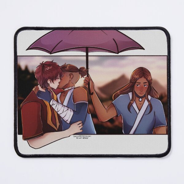 Item preview, Zukka (+Katara) Valentines Meme Print designed and sold by mochimadi.