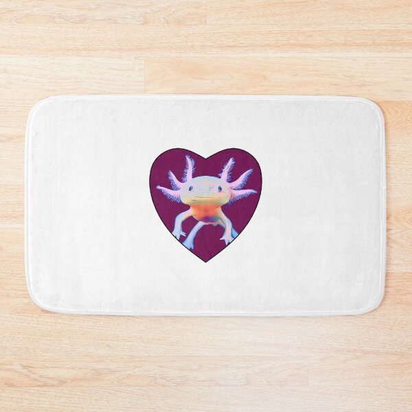 Item preview, Axolotl Heart Love Albino  designed and sold by ndubrey.