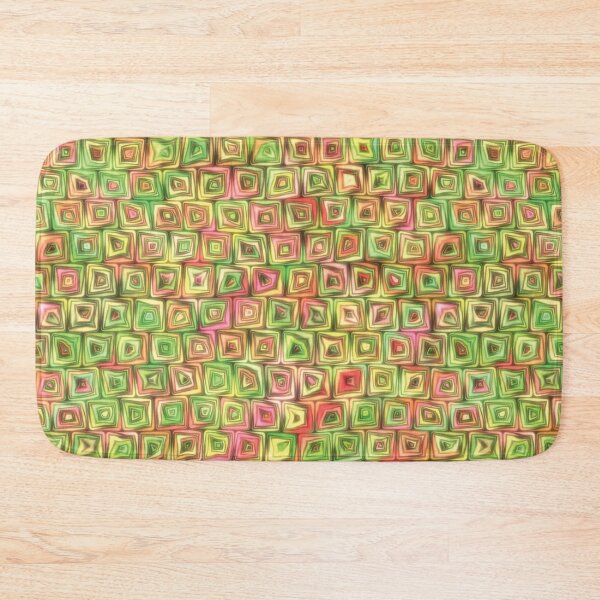 Item preview, Tiny Christmas Squiggly Swirly Spiral Squares designed and sold by James-Cole.