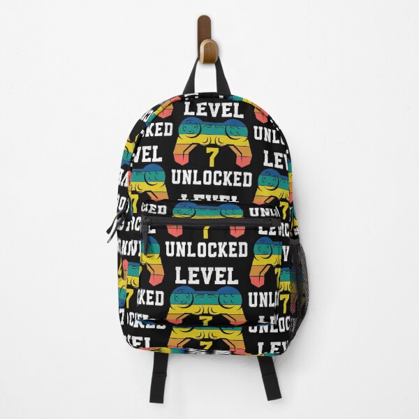 Item preview, Level 7 Unlocked, 7th Gamer Birthday Distressed designed and sold by Fabvity.