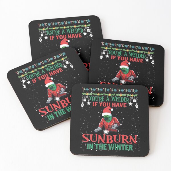 Item preview, You're a welder sunburn in the winter Funny Christmas Welder Club designed and sold by patroart.