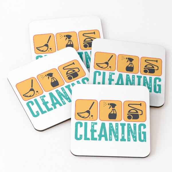Item preview, Cleaning equipment icons Declutter Uniform, Funny designed and sold by bobbygwaters.