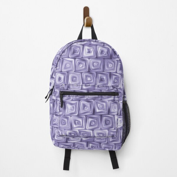 Item preview, Tiny Purple Lavender Lilac Squiggly Swirly Spiral Squares designed and sold by James-Cole.