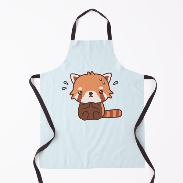 Item preview, Cute Nervous Little Red Panda designed and sold by rustydoodle.