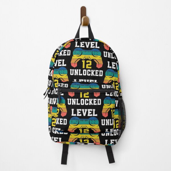 Item preview, Level 12 Unlocked, 12th Gamer Birthday Distressed designed and sold by Fabvity.