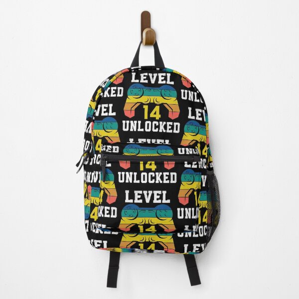 Item preview, Level 14 Unlocked, 14th Gamer Birthday Distressed designed and sold by Fabvity.