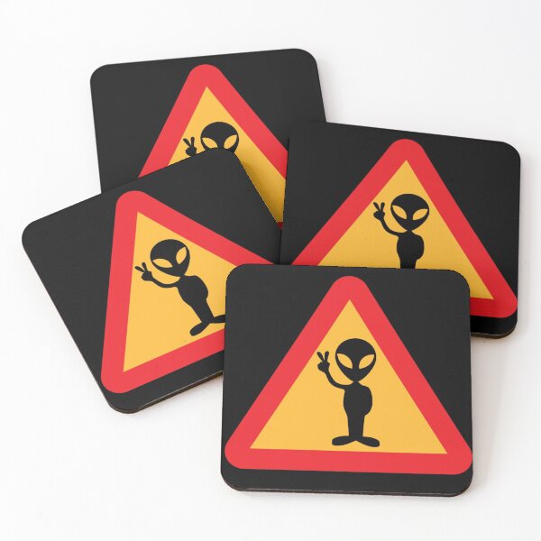 Item preview, alien yield sign. designed and sold by cheechlaroo13.