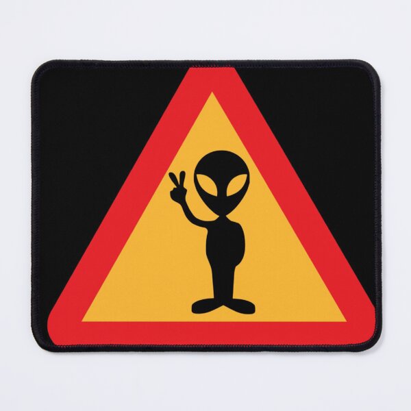 Item preview, alien yield sign. designed and sold by cheechlaroo13.