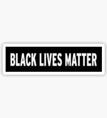 Black Lives Matter, Stop racism Sticker