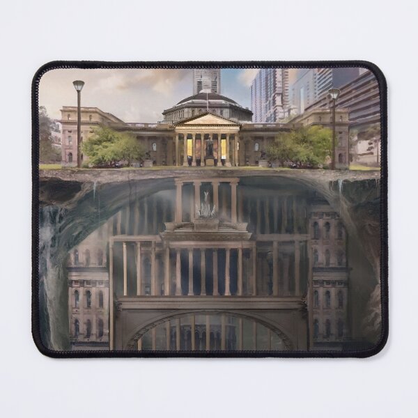 Item preview, The State Library Melbourne City vs Tartaria designed and sold by kelly jones.