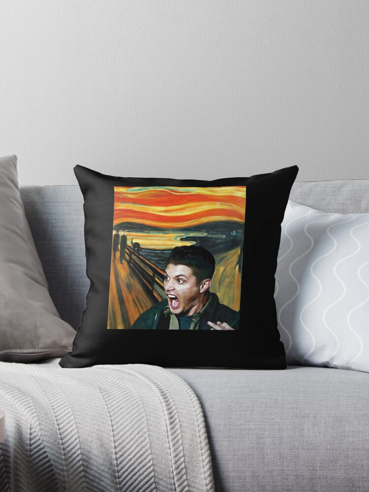 Dean winchester clearance pillow