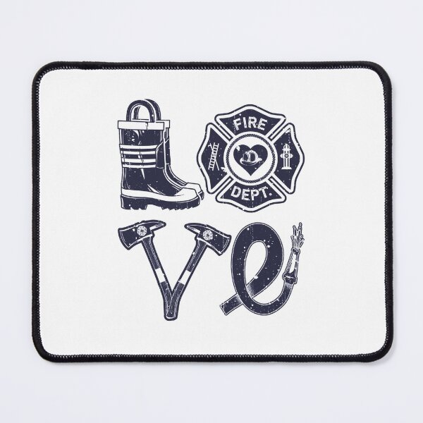Item preview, Pride Work Firefighter Love Thin Red Line Firefighting Firemen Support designed and sold by LKTankdesign.