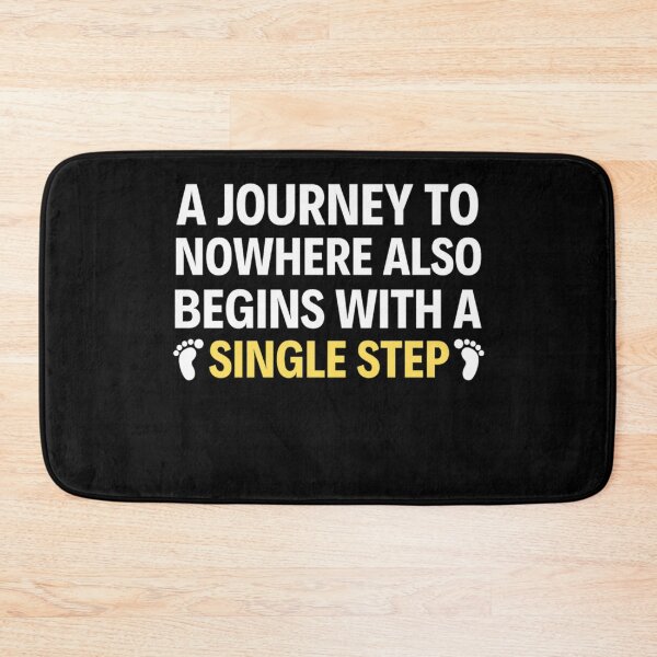 Item preview, A Journey To Nowhere Also Begins With A Singlestep - Funny Coronation Street designed and sold by chetan786.