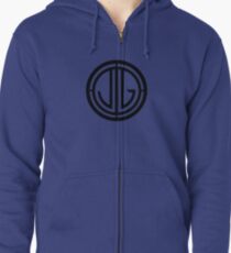 The Great Gatsby Monogram Zipped Hoodie