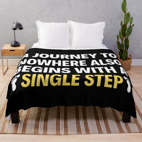 Item preview, A Journey To Nowhere Also Begins With A Singlestep - Funny Coronation Street designed and sold by chetan786.