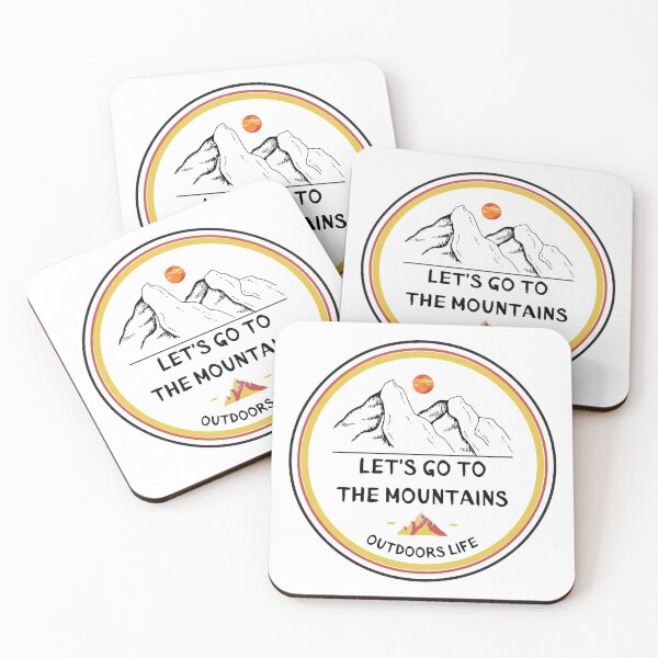 Item preview, Let's go to the mountains designed and sold by BohoHiker.