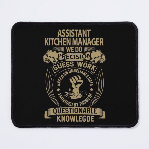 Item preview, Assistant Kitchen Manager T Shirt - We Do Precision Job Gift Item Tee designed and sold by paneczkopat.