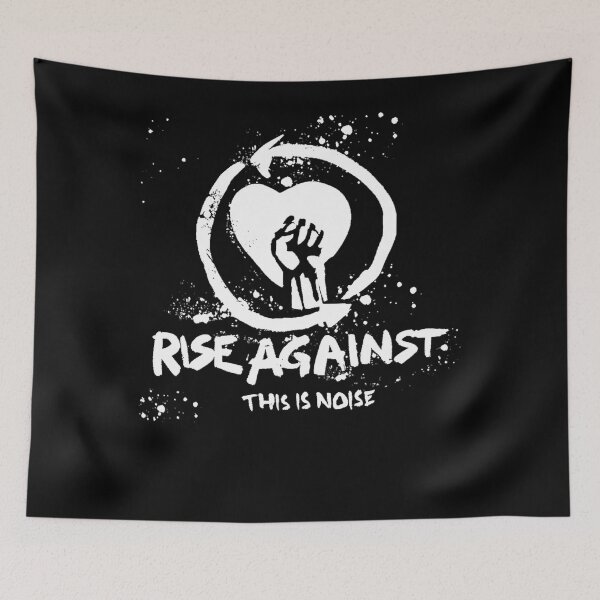 Item preview, Ri.se A.gainst Lo.go band Music Pu.nk ro.ck designed and sold by AmandaSmead.