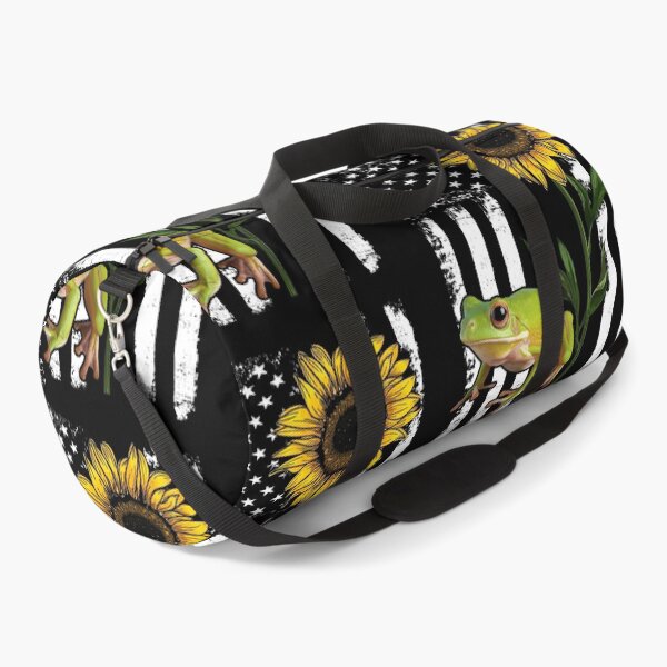 Item preview, Frog American Flag Sunflower Funny  designed and sold by HarrioBend.