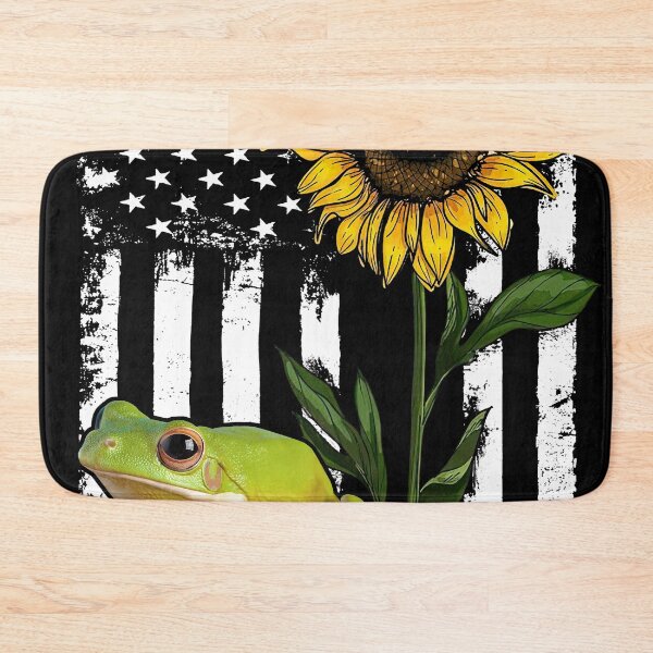 Item preview, Frog American Flag Sunflower Funny  designed and sold by HarrioBend.
