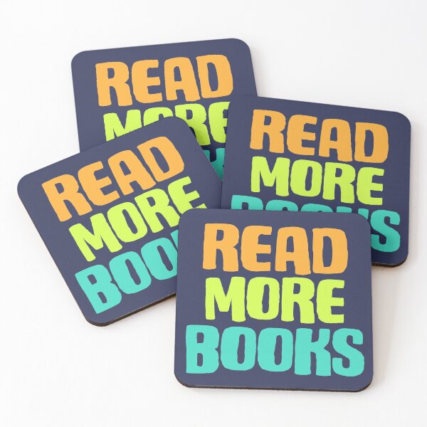 Item preview, READ MORE BOOKS (bright citrus colors) designed and sold by Ofeefee.