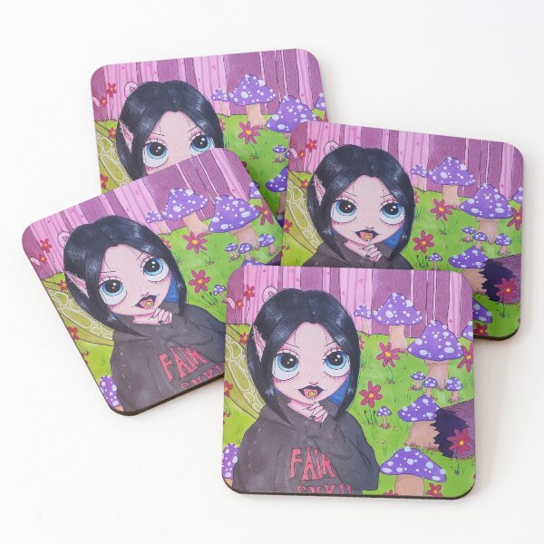 Item preview, Fairy Goth Art  designed and sold by SeaMushrooms.