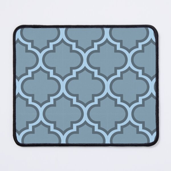 Item preview,  Shades of Blue Moroccan Trellis Pattern designed and sold by James Prince.