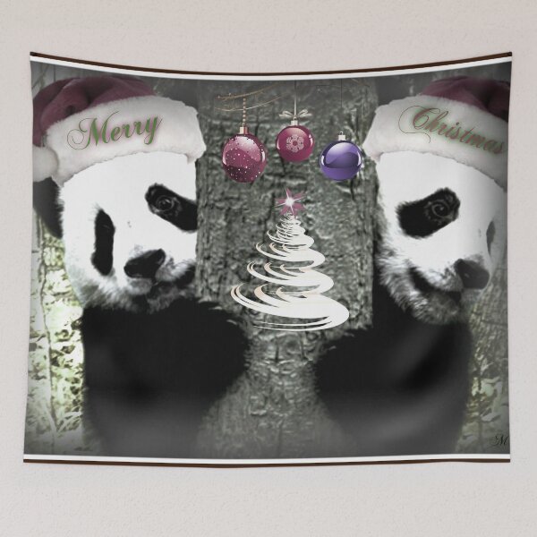 Item preview, PANDA CHRISTMAS designed and sold by Marie Leblanc.