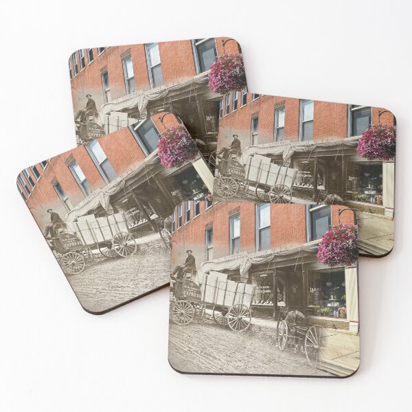Item preview, Mashup Batavia, IL - Horse and buggy on Wilson Street designed and sold by Shumway  Studio.