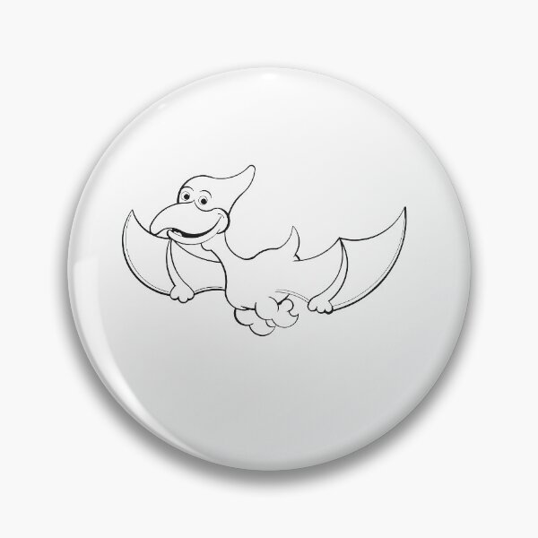 Item preview,   Color Your Own Pterodactyl  designed and sold by GrandpaH.