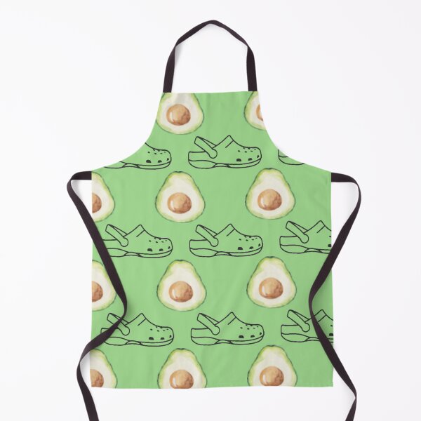 Item preview, Avocado and Crocs Pattern designed and sold by sticker-vault.